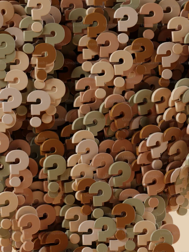 Image avec point d'interrogation